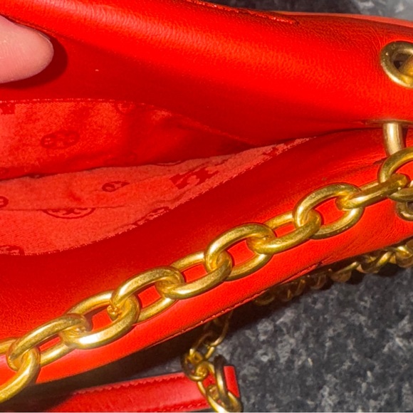 TORY BURCH ALEXA CONVERTIBLE SHOULDER BAG IN SAMBA.. Retail $475 - Picture 13 of 15